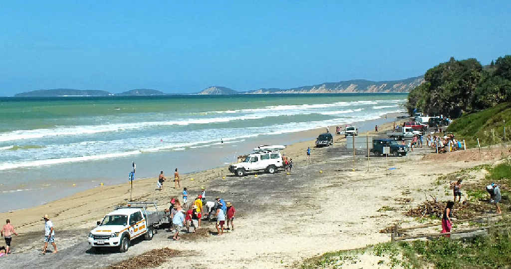 Volunteers picked up tonnes of beach debris in the pre-Easter clean-up. Volunteers picked up tonnes of beach debris in the pre-Easter clean-up.